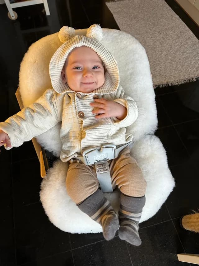 Theo, month three