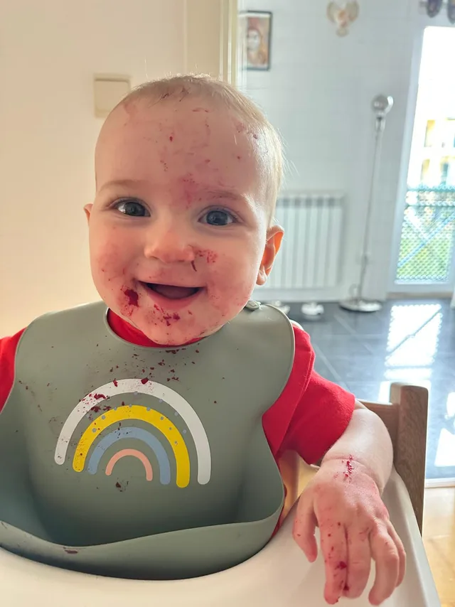 Theo, month eight